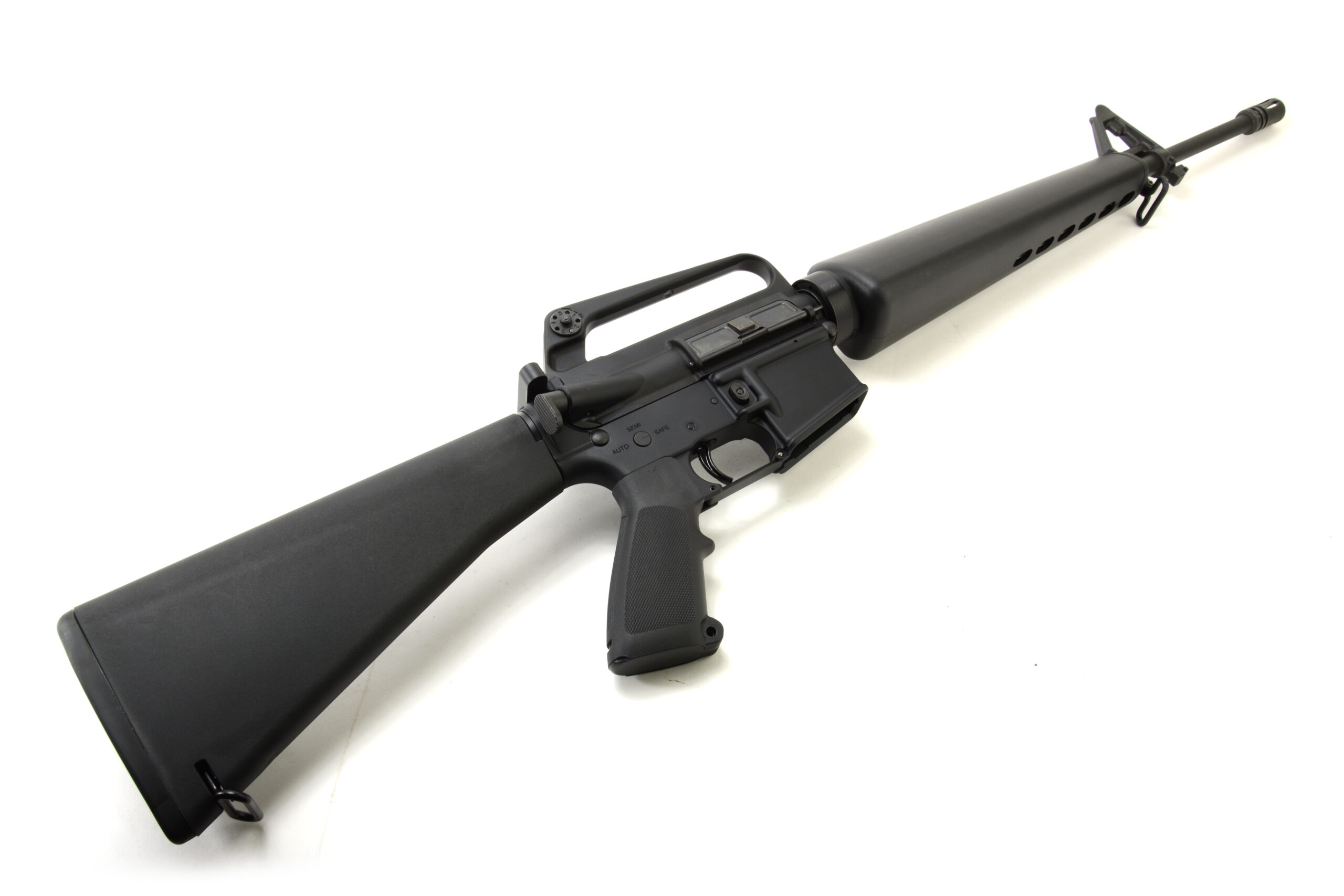 Colt M16A1 Reissue AR-15 Semi Auto Rifle 5.56 NATO 20" Barrel 20 Rounds A1 Fixed Sights Government A1 Pistol Grip Fixed Stock Black Furniture Matte Black/Gray Finish