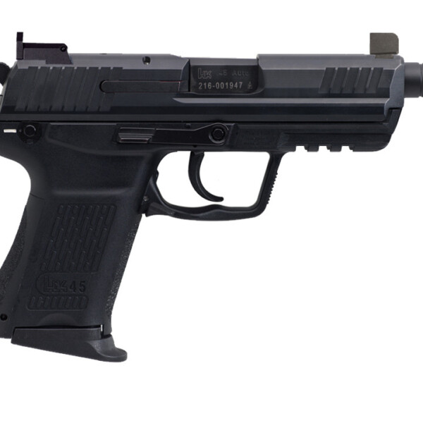 H&K HK45C Tactical V7 Semi Auto Pistol .45 ACP 4.57" Threaded Barrel 10 Round Black