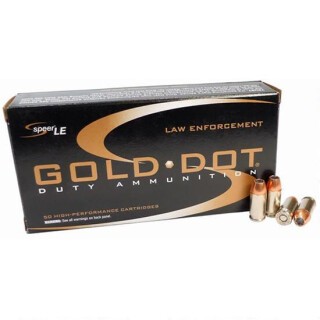 Speer LE Gold Dot .40 S&W Ammunition 50 Rounds GDHP 180 Grain