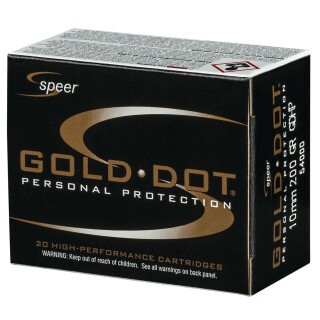 Speer Gold Dot 10mm Auto Ammunition 20 Rounds GDHP 200 Grain