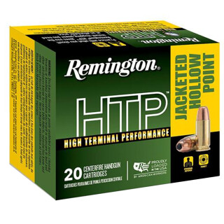 Remington HTP .357 Magnum Ammunition 20 Rounds SJHP 110 Grain