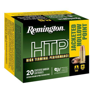 Remington HTP .40 S&W Ammunition 20 Rounds 155 Grain JHP 1205 fps