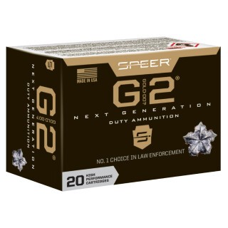 Speer Gold Dot G2 .45 ACP +P Ammunition 20 Rounds Polymer Filled HP 230 Grain