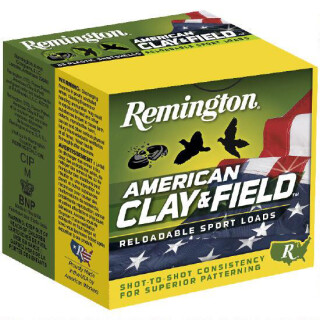 Remington Clay & Field 20 Gauge Ammunition 25 Rounds 2-3/4" #8 Lead 7/8oz