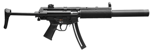 Heckler & Koch MP5 | Rifle | Semi-Auto | 22LR | 16.1" Barrel | CA Compliant | Matte Black | 81000469