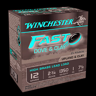 Winchester Fast Dove & Clay 12 Gauge Ammunition 25 Rounds 2-3/4" #7.5 Lead 1 oz