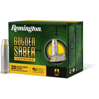 Remington Golden Saber Defense .357 Magnum Ammunition 20 Rounds BJHP 125 Grain