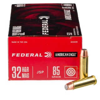 Federal American Eagle .32 H&R Magnum Ammunition 50 Rounds JSP 85 Grains