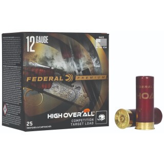 Federal High Over All 12 Gauge Ammunition 25 Rounds 2-3/4" #7.5 Lead 1-1/8oz