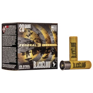 Federal Black Cloud 20 Gauge Ammunition 25 Rounds 3" #3 Steel 1oz