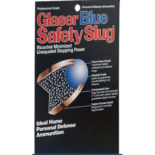 Cor-Bon Glaser Blue 9mm Luger +P Blue Safety Slug #12 Shot, 80 Grain, 1500 fps, 20 Round Box