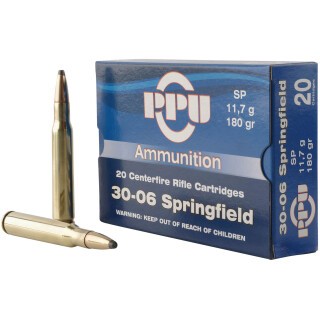 Prvi Partizan .30-06 Springfield Ammunition 20 Rounds SP 180 Grain