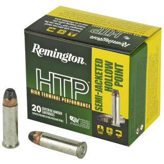 Remington HTP .38 Special +P Ammunition 20 Rounds SJHP 125 Grain
