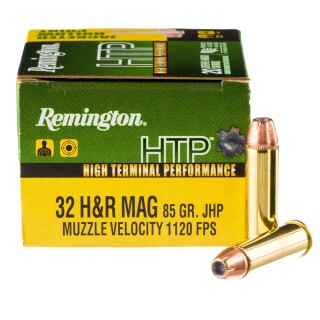 Remington HTP .32 H&R Magnum Ammunition 20 Rounds JHP 85 Grains