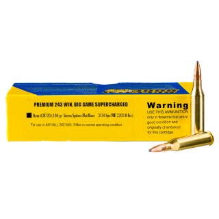 Buffalo Bore .243 Winchester Ammunition 20 Rounds SP 100 Grain