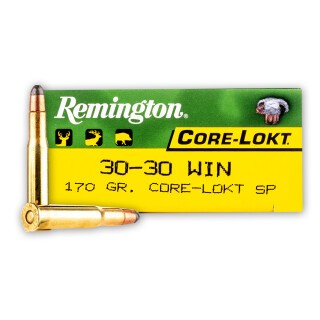 Remington Core-Lokt .30-30 Winchester Ammunition 200 Rounds SP 170 Grains