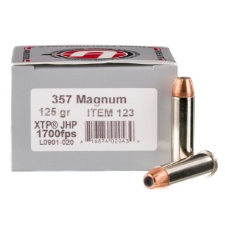 Underwood Ammo .357 Magnum Ammunition 20 Rounds XTP JHP 125 Grain