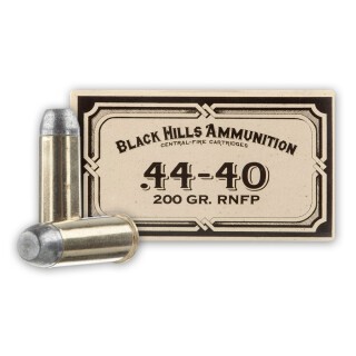 Black Hills Cowboy Action .44-40 Winchester Ammunition 50 Rounds RNFP 200 Grains