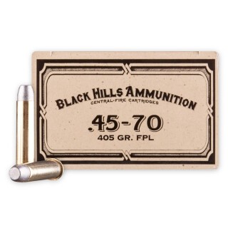 Black Hills Cowboy Action .45-70 Government Ammunition 20 Rounds LFP 405 Grain