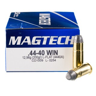 Magtech .44-40 Winchester Ammunition 50 Rounds LFN 200 Grain