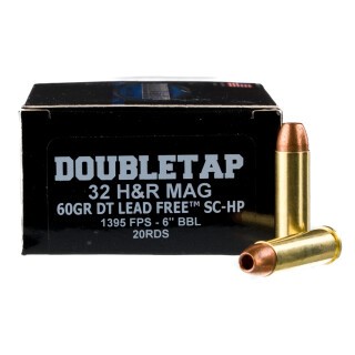 Doubletap .32 H&R Magnum Ammunition 20 Rounds TAC-XP 60 Grains