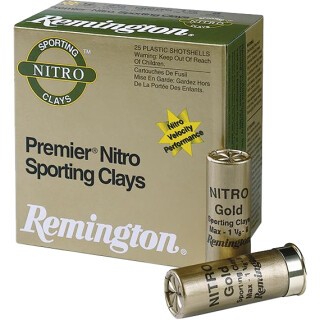 Remington Premier STS Nitro Sporting Clays 12 Gauge Ammunition 25 Rounds 2-3/4" #7.5 Lead 1oz 1350fps