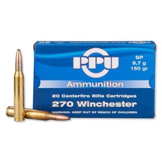 Prvi Partizan .270 Winchester Ammunition 20 Rounds SP 150 Grain
