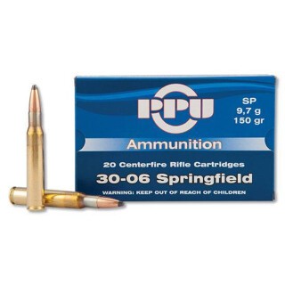 Prvi Partizan .30-06 Springfield Ammunition 20 Rounds SP 150 Grain