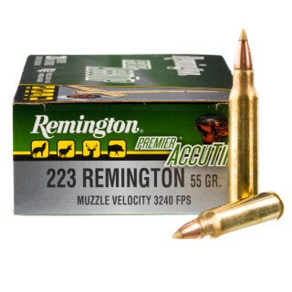 Remington Premier .223 Remington Ammunition 20 Rounds AccuTip-V 55 Grain