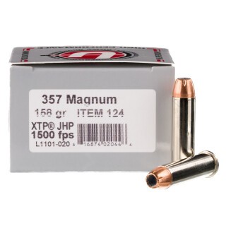 Underwood Ammo .357 Magnum Ammunition 20 Rounds XTP JHP 158 Grain