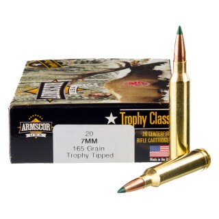 Armscor USA 7mm Rem Mag Ammunition 20 Rounds PT 165 Grain