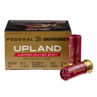 Federal 12 Gauge Ammunition 250 Rounds 2.75" #6 Lead 1.375 oz.