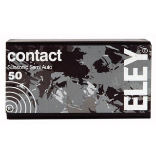 Eley Contact .22 Long Rifle Ammunition 50 Rounds LRN 42 Grain Subsonic