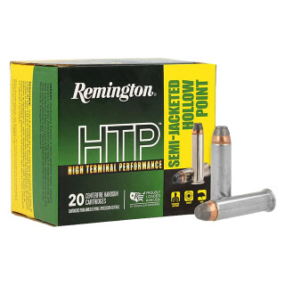 Remington HTP .357 Magnum Ammunition 20 Rounds SJHP 125 Grain