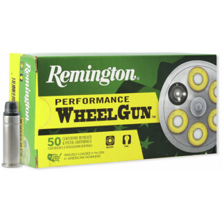 Remington Performance WheelGun .38 Special Ammunition 50 Rounds 158 Grain Semi Wad Cutter