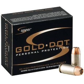 Speer Gold Dot .25 ACP Ammunition 20 Rounds Gold Dot HP 35 Grain