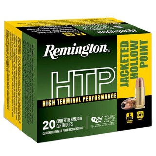 Remington HTP 9mm Luger Ammunition 20 Rounds JHP 147 Grain