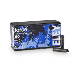 ELEY Force Semi-Auto .22 Long Rifle Ammunition 50 Rounds LRN 42 Grain High Velocity