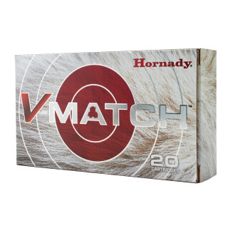 Hornady V-Match 6.5 Grendel Ammunition 20 Rounds ELD-VT 100 Grain