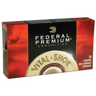 Federal Vital-Shok .270 Winchester Ammunition 20 Rounds Trophy Copper PT 130 Grain