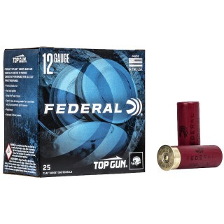 Federal Top Gun 12 Gauge Ammunition 250 Rounds 2-3/4" #7.5 Lead