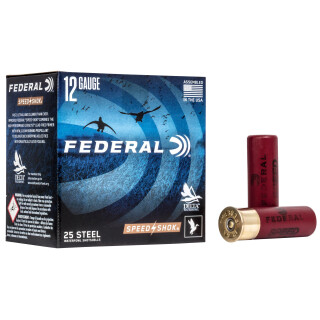 Federal Speed-Shok Waterfowl 12 Gauge Ammunition 25 Rounds 3" BB Steel 1-1/4 oz