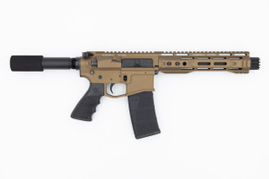 Juggernaut Tactical AR-Pistol | AR-Pistol | 8.5” Barrel | 10 Rounds | 5.56 NATO | CA Compliant | Burnt Bronze