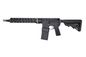 Sons of Liberty Gun Works M4 89 | Rifle | 13.7” Barrel | 10 Rounds | Fixed Magazine| NOX Muzzle Device | 5.56 NATO / .223 REM | CA Compliant | Black | M4-89-13.7-CA-COMP