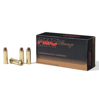PMC Bronze .44 Magnum Ammunition 25 Rounds Truncated SP 240 Grain