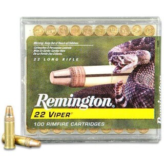 Remington 22 VIPER .22 Long Rifle Ammunition 100 Rounds Truncated Cone 36 Grain