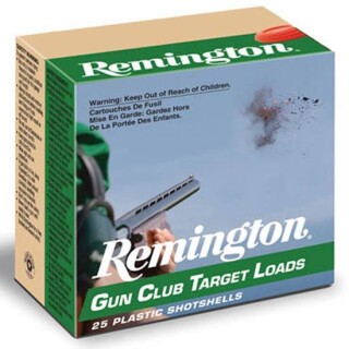 Ammo 12 Gauge Remington Gun Club 2-3/4" Lead 1-1/8oz #9 1 Ounce 1145 fps 25 Rounds GC12L9