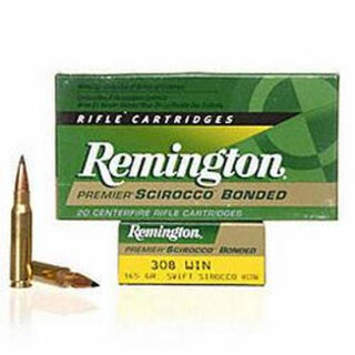Remington Premier .308 Winchester Ammunition 20 Rounds Scirocco Bonded 165 Grain