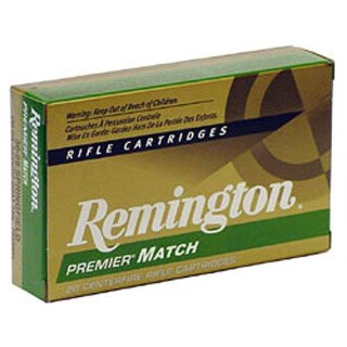 Remington Premier Match 6.8 Rem SPC Ammunition 20 Rounds MatchKing BTHP 115 Grain