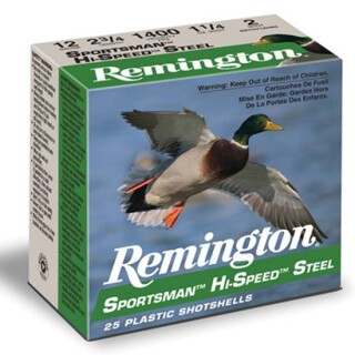 Remington Sportsman 12 Gauge Ammunition 25 Rounds 3-1/2" BB Steel 1.375oz